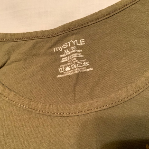 myStyle Loose Fit Lightweight Cotton Sleeveless Tank Top (XL) - Picture 3 of 6